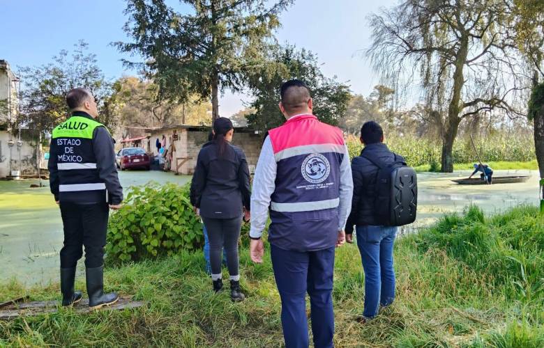 Mantiene GEM vigilancia sanitaria en municipios del EdoMéx afectados por las lluvias