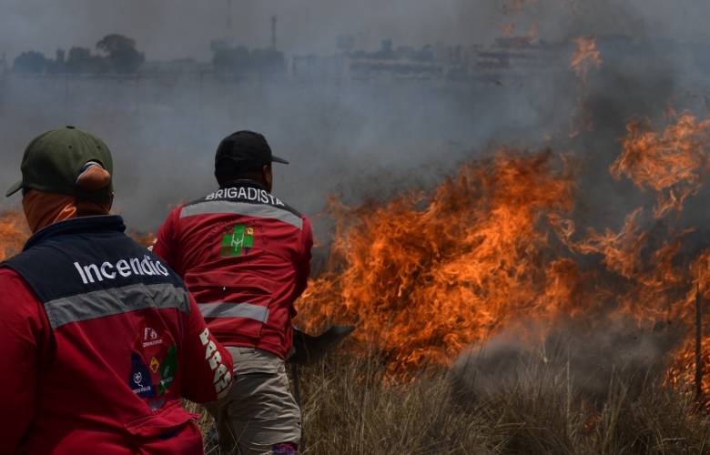  Probosque y Protección Civil del EDOMéx capacitan a brigadas en el combate de incendios forestales