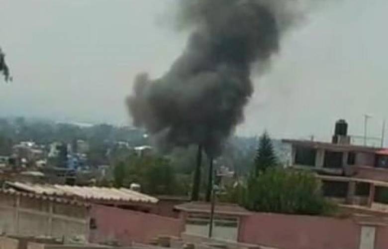 Reportan explosión en tultepec (video)