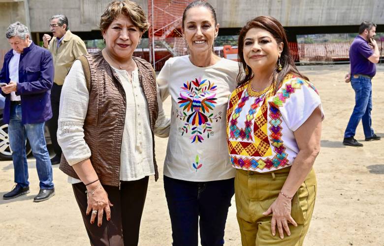 Supervisan Presidenta Claudia Sheinbaum y Gobernadora Delfina Gómez Tren Interurbano “El Insurgente” México-Toluca tramo Observatorio
