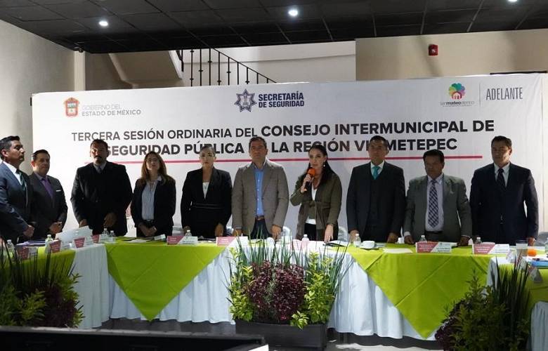 Encabeza gaby gamboa sesión del consejo intermunicipal de seguridad pública