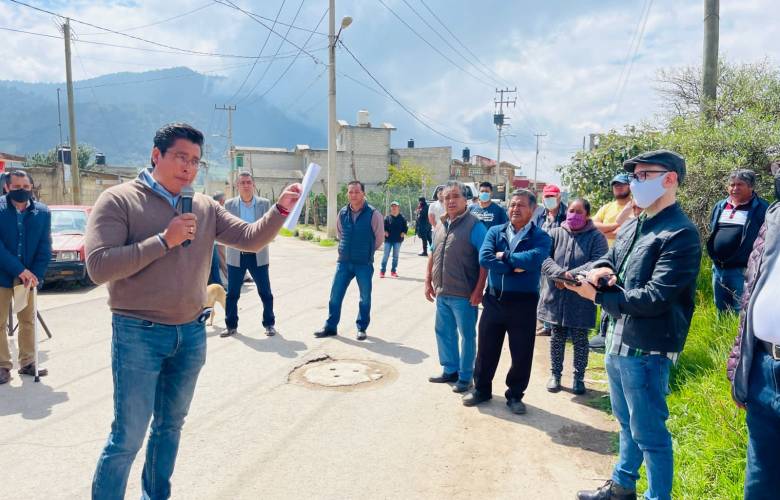 Desarrolla en Tenango Roberto Bautista, trabajo por una Nueva Realidad