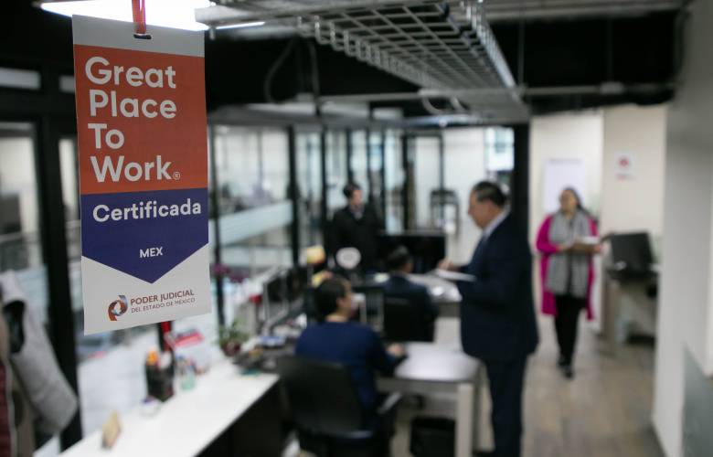 Great Place To Work recertificó al PJEdomex