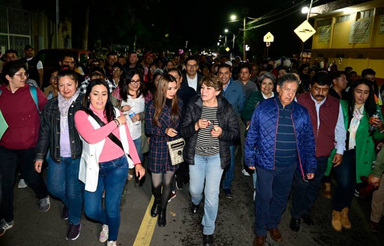 Inaugura Gobernadora vialidad en Texcoco para beneficio de 45 mil personas