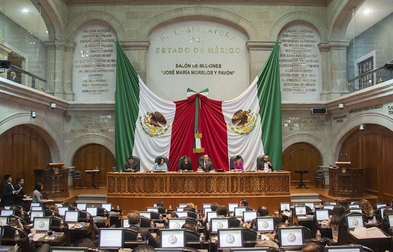 Sesiona este lunes la legislatura mexiquense en el aula magna de la uaem