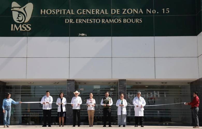 Inaugura Sheinbaum nuevo hospital del IMSS en Sonora para fortalecer atención médica
