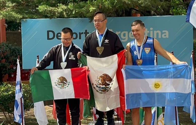 Triunfan paranadadores mexiquenses en campeonato internacional de las Américas para las personas con síndrome de Down 