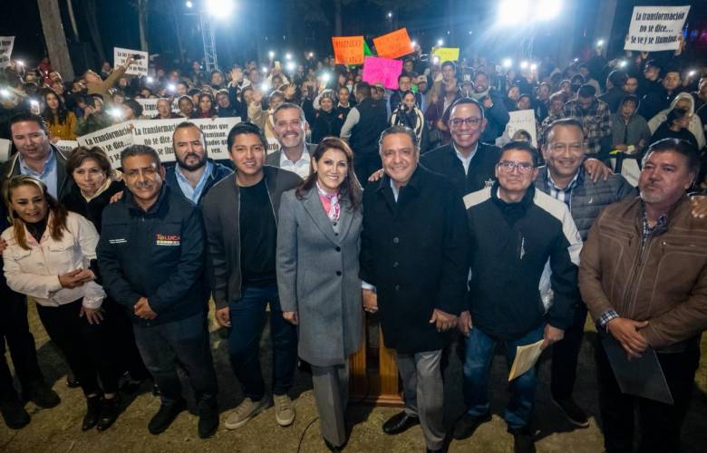 Estrenan iluminanciòn en Delegación Del Parque y se avanza en la meta de 25 mil luminarias