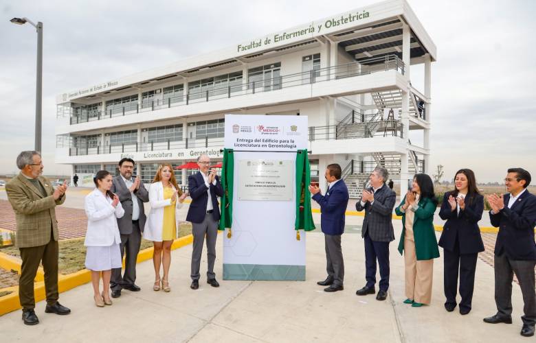Gobierno del Estado de México y UAEMéx entregan nuevas instalaciones y equipamiento para estudiantes de Gerontología
