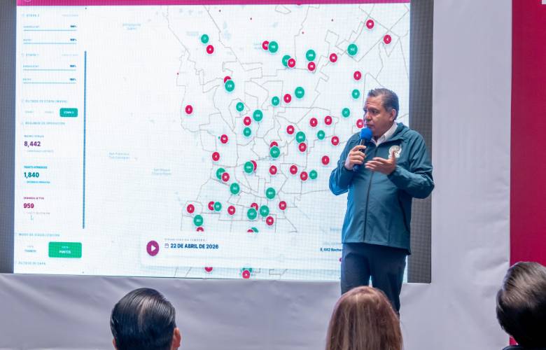 Recupera Toluca movilidad con obras de mantenimiento y el uso del “Diablo Dragón”