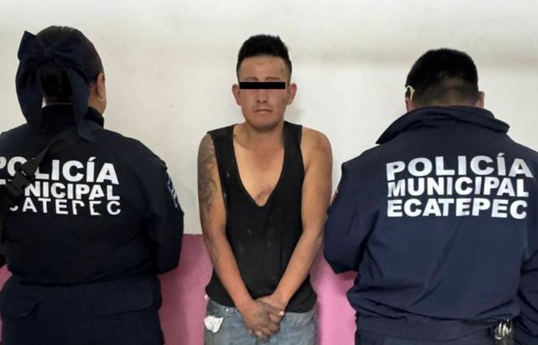 Detienen a chofer de camión tras persecución en Ecatepec