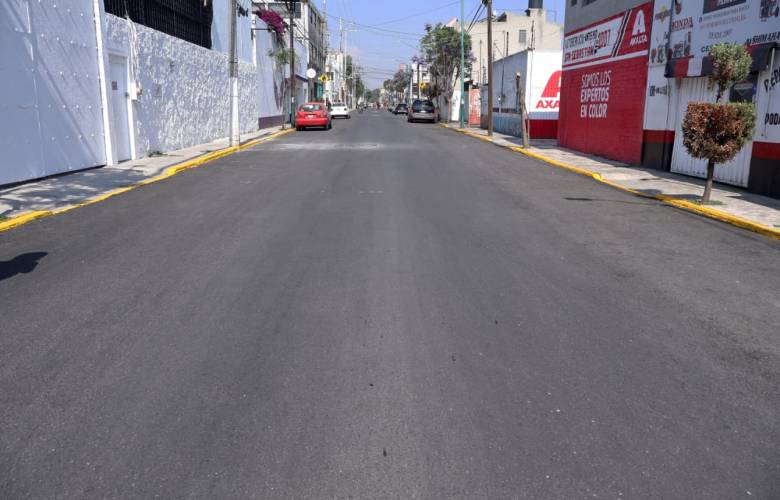 Avanza Toluca repavimentación con “Diablo Dragón”