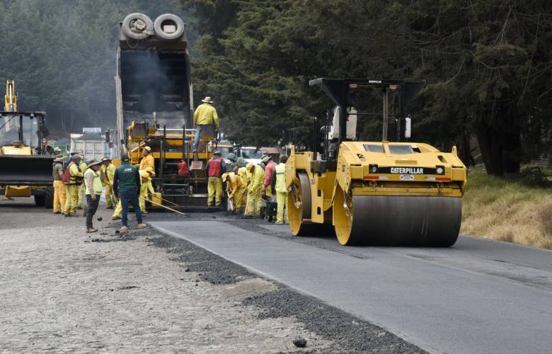Reconstruyen carretera Ocoyoacac-Tenango y reducen hasta 40 minutos de traslado