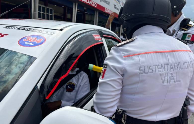 Detenidos 44 conductores por manejar en estado etílico en Toluca