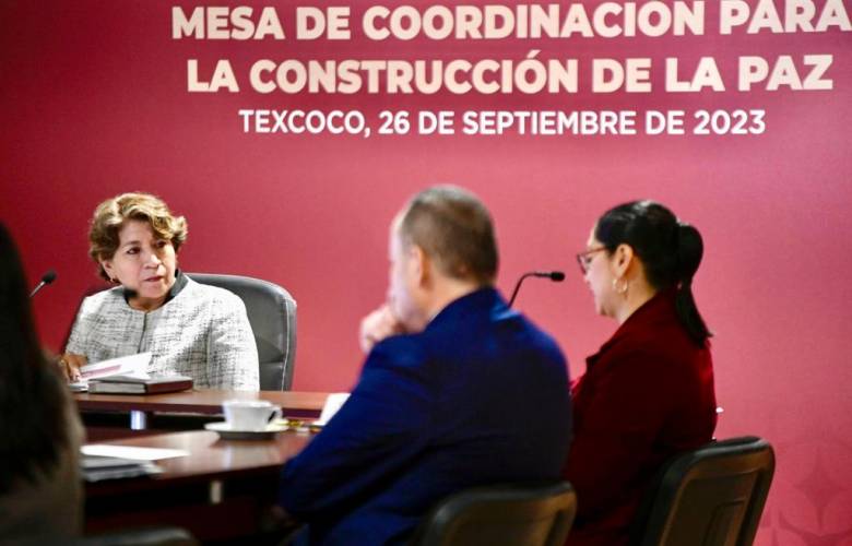 La Gobernadora Delfina Gómez instala Mesa de Coordinación en Texcoco; respaldan estrategia Fiscalías, Sedena, Marina, GN y CNI