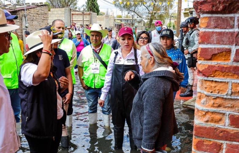 Envía el GEM atención médica a San Pedro Cholula, Ocoyoacac afectada por las lluvias