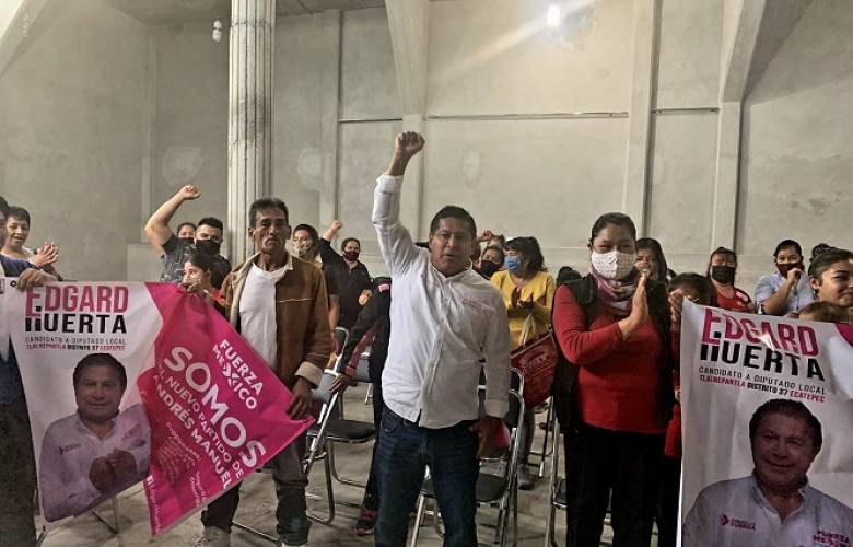 Exige Edgard Huerta que decline Raciel Pérez a favor de Tlalnepantla