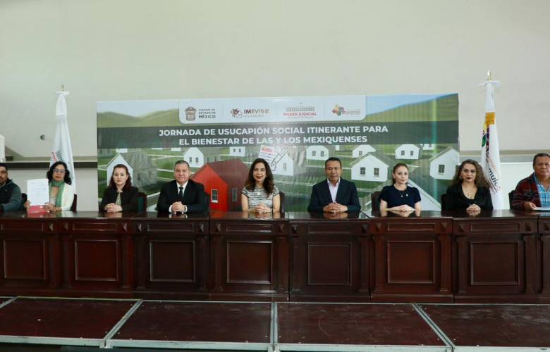 Usucapión Social Itinerante continúa transformando vidas en el norte mexiquense