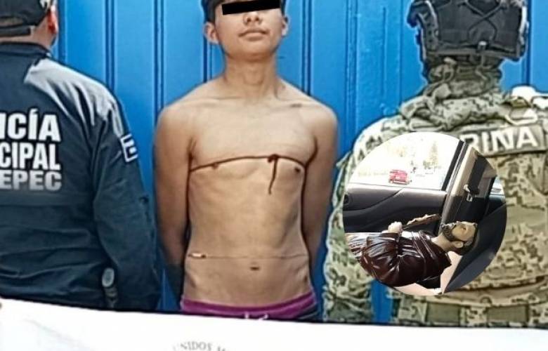 Detienen a sujeto por sustraer imagen religiosa en iglesia de Ecatepec