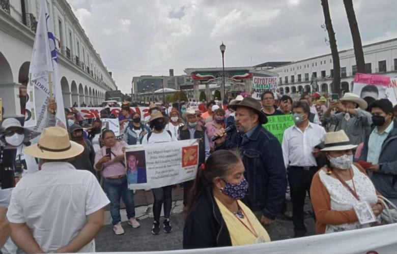 Llegó a Toluca Caravana que exige liberación de personas presas injustamente 