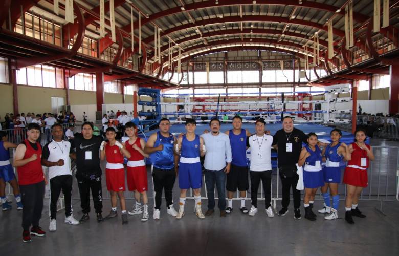 Boxeadores mexiquenses en los Juegos CONADE 2024
