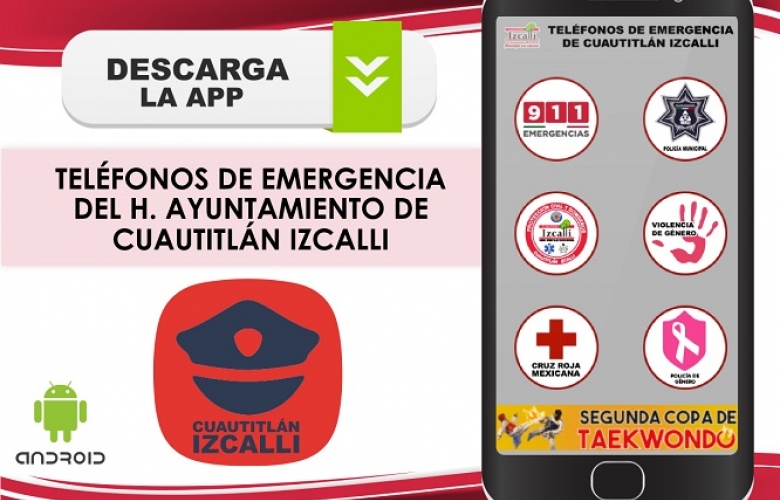 Joven izcallense crea app para números de emergencias