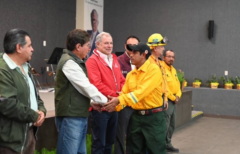 Rinde Gobierno del EdoMéx homenaje a brigadistas forestales en su día internacional