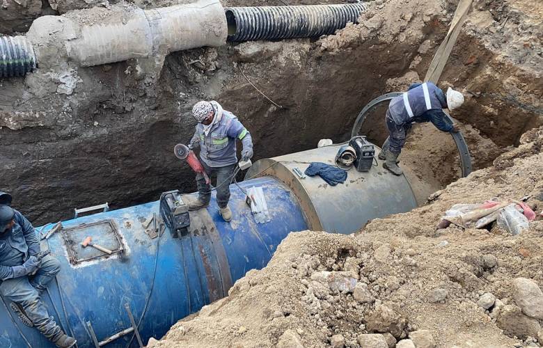 Repara Gobierno del EdoMéx 20 fugas de agua en el Macrocircuito del Sistema Cutzamala en beneficio de más de 250 mil habitantes