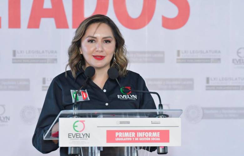 Rindió su pimer informe de gestión la Diputada Evelyn Osornio
