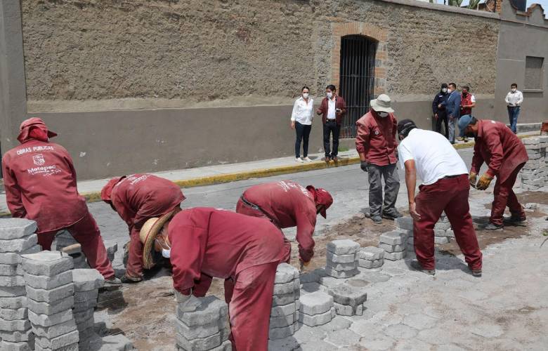 Reforzará Metepec programa de Obra Pública en el último trimestre del año