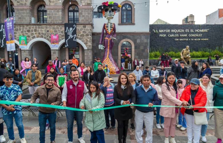 Inicia la Feria del Alfeñique Tianguistenco 2025  “Camino de las Almas”