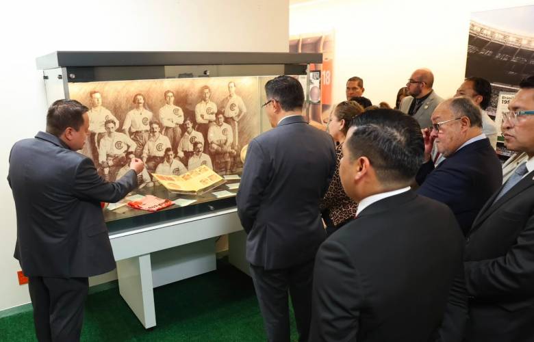 Inaugura PJEdomex exposición que une la pasión por el fútbol con la memoria histórica
