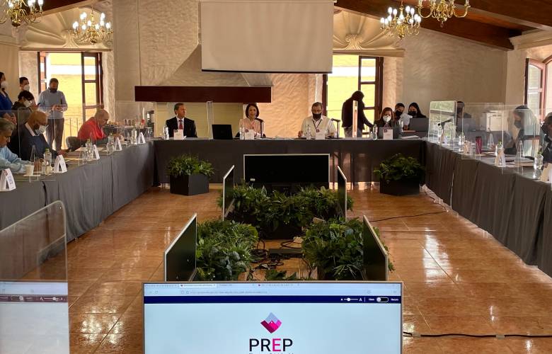 Realizan el primer simulacro de PREP para la elección en Nextlalpan