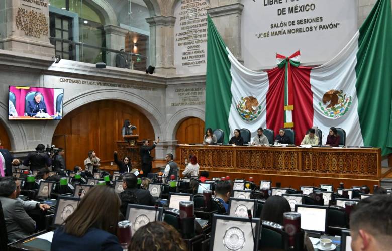 Expide Congreso ley y reformas para combatir la extorsión en Edomex