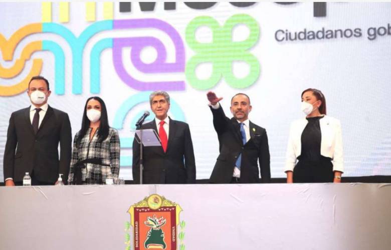 Rindió protesta Fernando Flores como Presidente de Metepec ante Ernesto Nemer