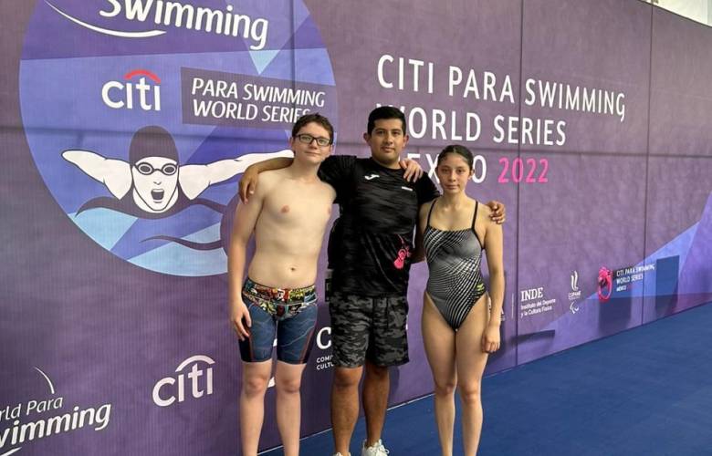 Participan mexiquenses en la serie mundial CITI de paranatación
