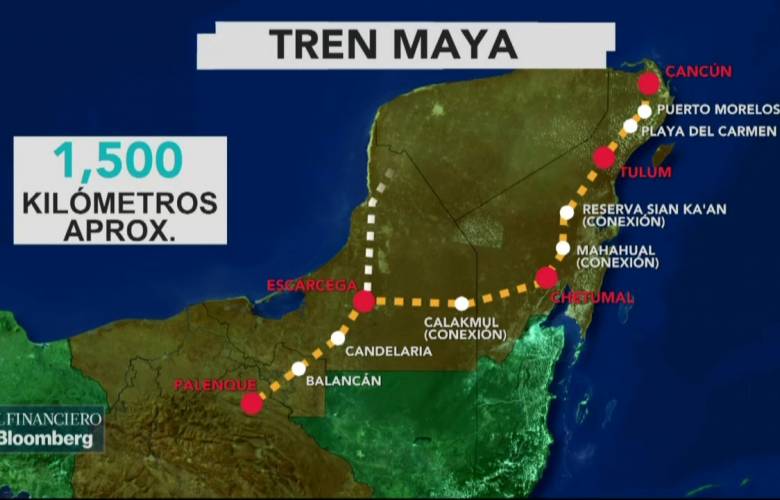 Se prevé consulta del tren maya para diciembre o enero