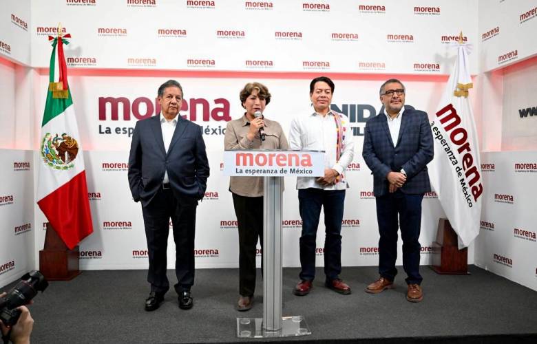 Va Delfina Gómez como precandidata única de MORENA a la gubernatura del Edomex