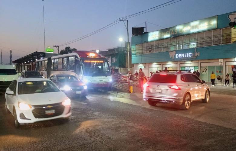 Ecatepec busca evitar la invasión a carriles confinados del Mexibús