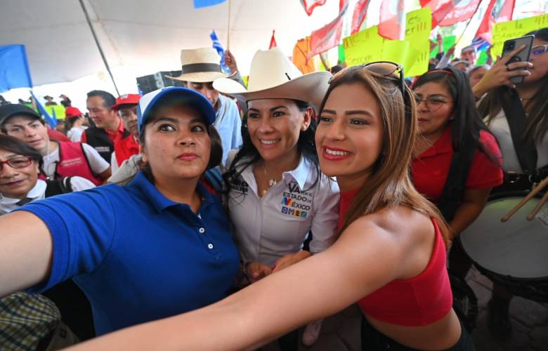 Ya la alcance y le voy a ganar la gubernatura: Alejandra del Moral 