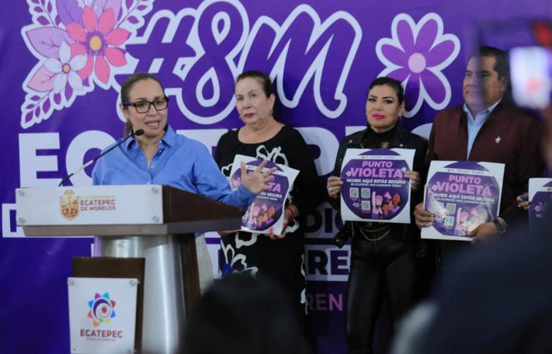 Reduce Ecatepec feminicidios y violencia sexual con estrategia integral para mujeres