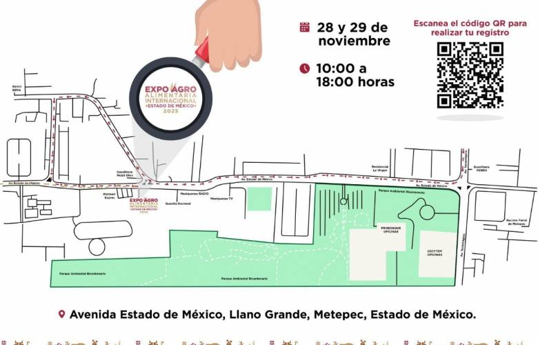 Gobierno del EdoMéx abre nuevos mercados para productores en la Expo Agroalimentaria 2025