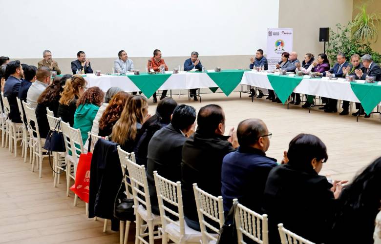 Revisan SMSEM y Secretaría de Educación prioridades en atención a demandas magisteriales