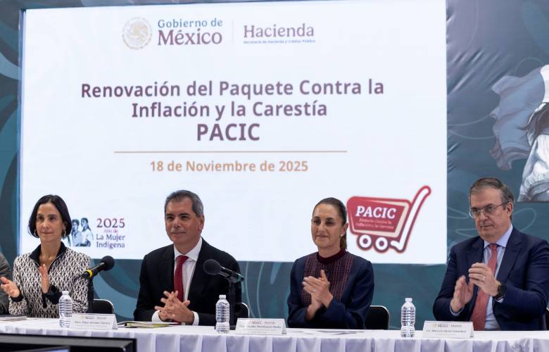 Firma Sheinbaum con empresarios renovación del PACIC, mantendrán  canasta básica en 910 pesos