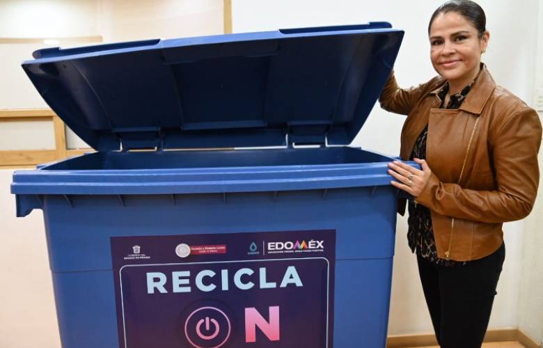 Contribuye Congreso mexiquense al reciclaje de residuos electrónicos