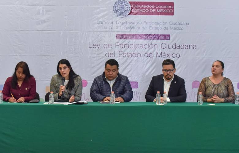 Ley de participación ciudadana dará voz a mexiquenses en decisiones de gobierno: lorena marín