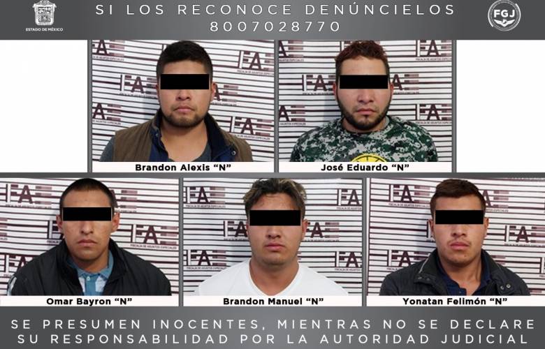 Vinculan a proceso a cinco personas por delitos contra la salud en Zinacantepec