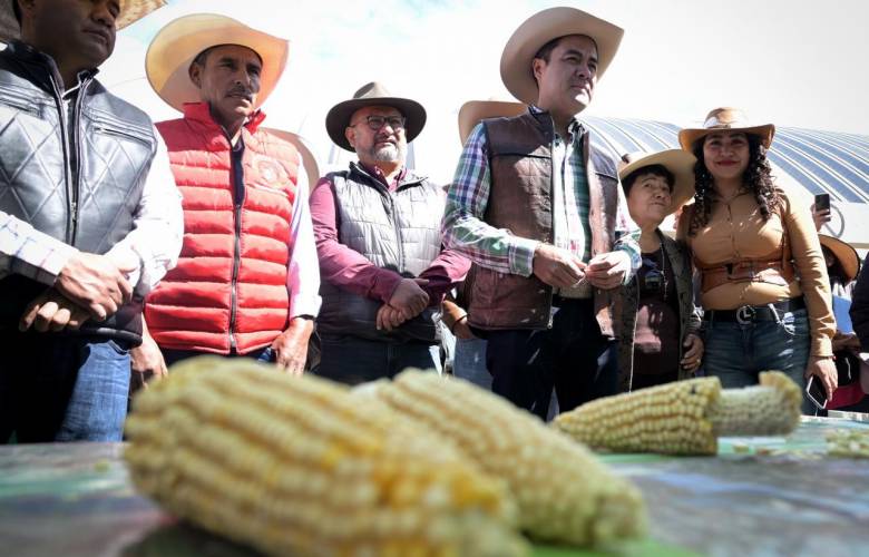 Se mantendrá Almoloya de Juárez como primer productor de maíz del Edomex: Oscar Sánchez