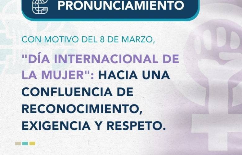 Exhorta la CODHEM a los 125 Ayuntamientos a que consoliden el 8 de marzo como espacio de confluencia armónica