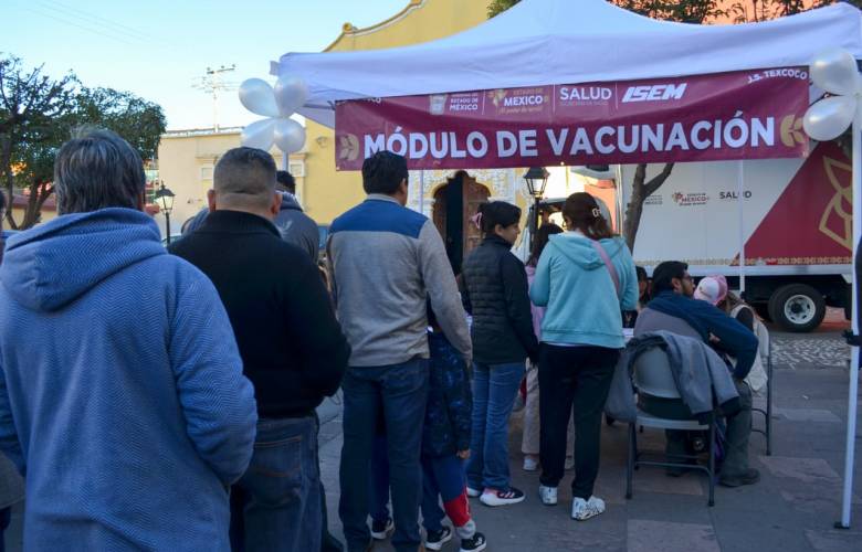 Instala Gobierno del EdoMéx 450 puntos de vacunación para prevenir el sarampión y completar esquemas